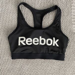 Reebok Black Sports Bra